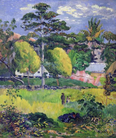 Landscape by Paul Gauguin